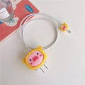 Sunny Piggy Edition – iPhone Charger Cover (With Wire Protector)