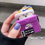 Cactus Court Drip Case Airpods- Yellow Sneaker AirPods Cover