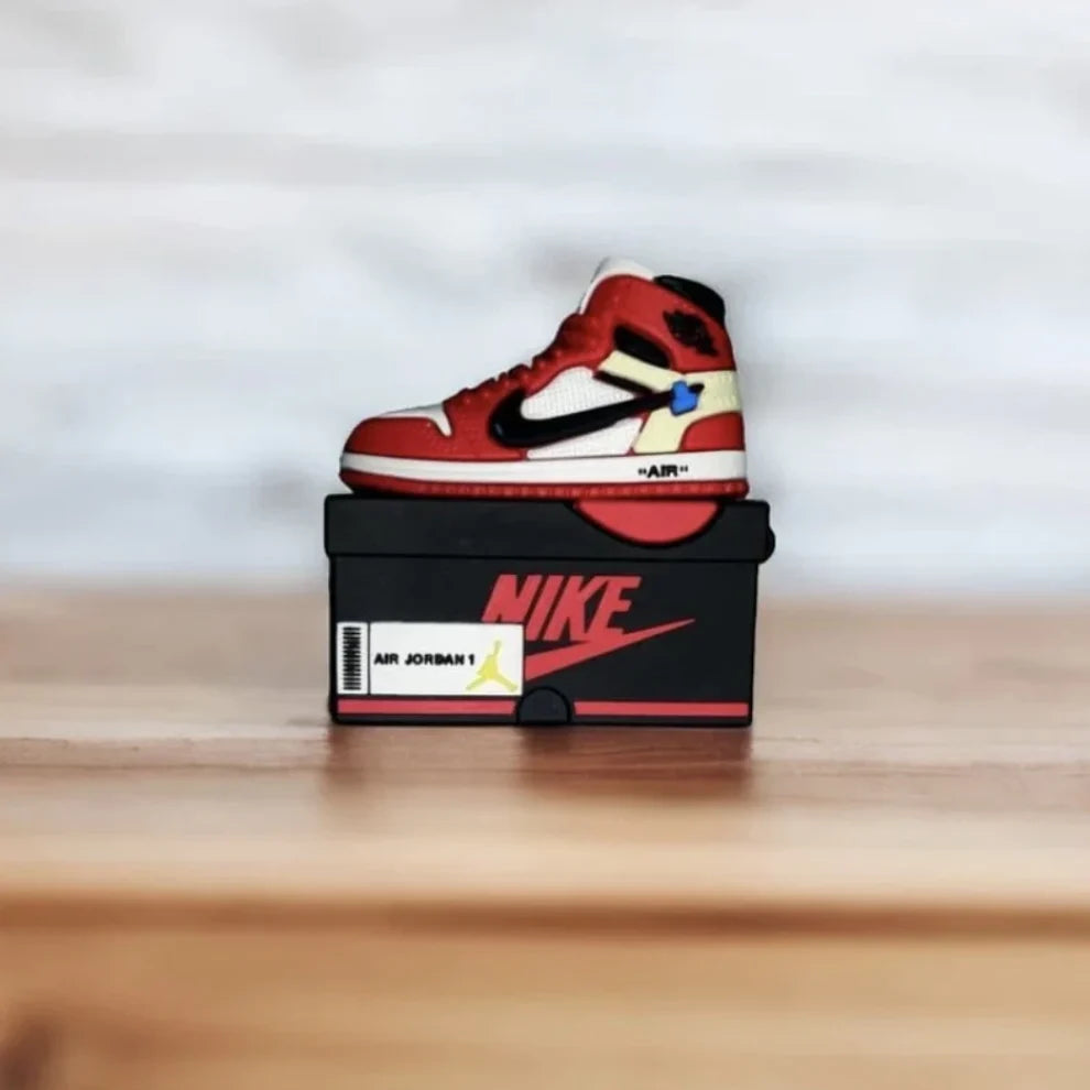 Boxed Heat Series Airpods- Red Sneaker AirPods Cover