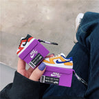 Cactus Court Drip Case Airpods- Yellow Sneaker AirPods Cover