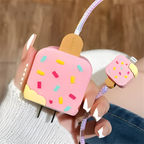 Ice Frost Edition – iPhone Charger Cover (With Wire Protector)