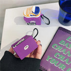 Cactus Court Drip Case Airpods- Yellow Sneaker AirPods Cover