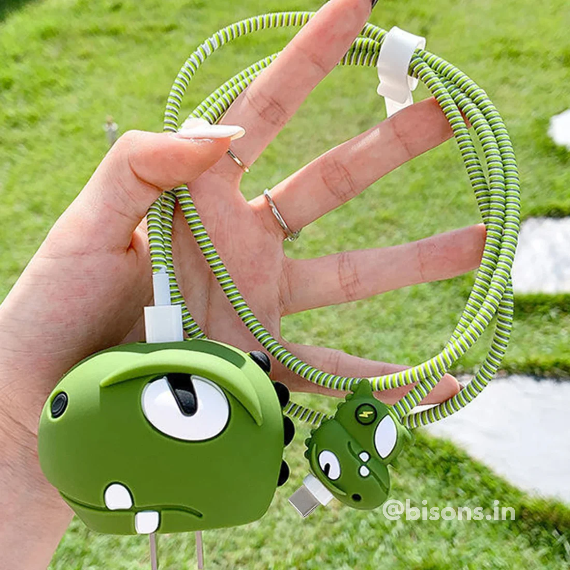 Dino Buddy Edition – iPhone Charger Cover with Cable Protector