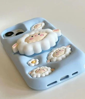 BaaBaa Binge iPhone Case (With Built-in Stand)