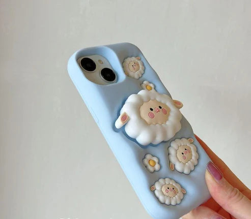 BaaBaa Binge iPhone Case (With Built-in Stand)