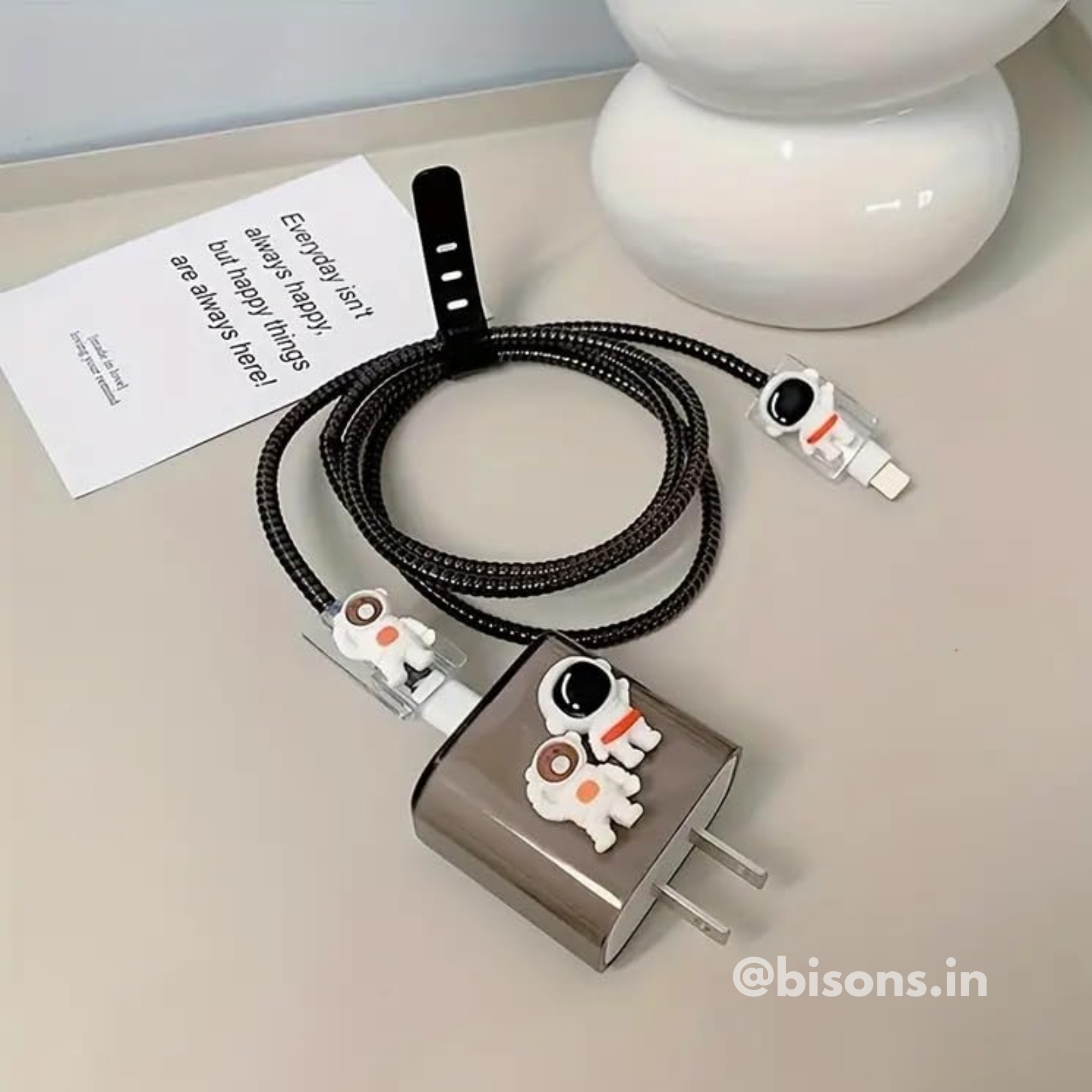 Cosmo Crew Edition – iPhone Charger Cover with Cable Protector