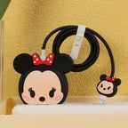 Minnie Mouse Edition – iPhone Charger Cover (With Wire Protector)