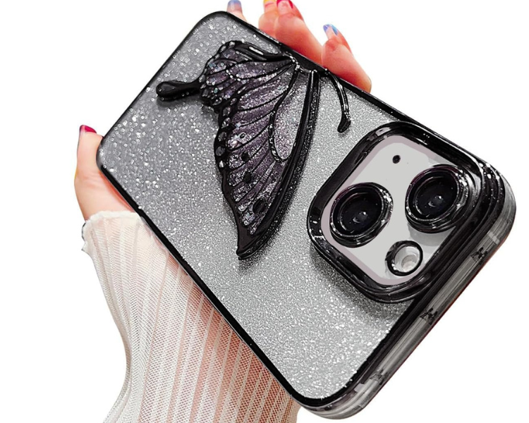 Midnight Flutter iPhone Case