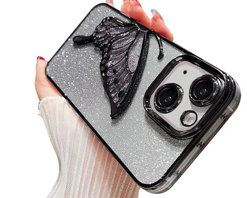 Midnight Flutter iPhone Case