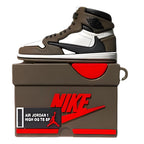 Cactus Court Drip Case Airpods- Mocha Brown Sneaker AirPods Cover