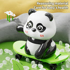 Cute Panda Miniature Desk Decor Showpiece | Kawaii Panda Table Decoration | Premium Home & Office Desk Accessory