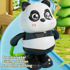 Cute Panda Miniature Desk Decor Showpiece | Kawaii Panda Table Decoration | Premium Home & Office Desk Accessory