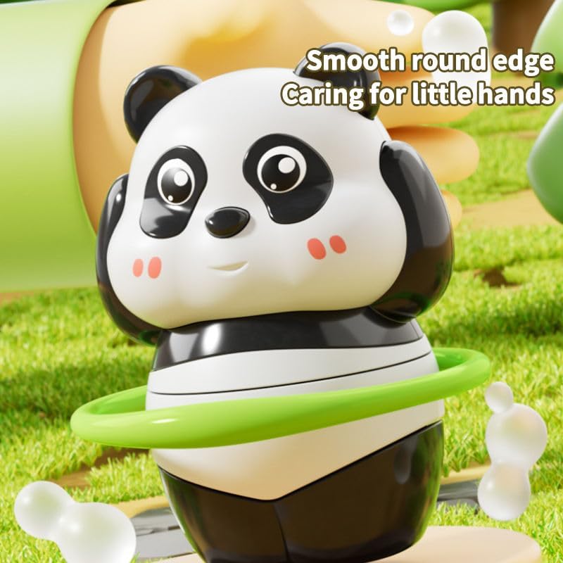 Cute Panda Miniature Desk Decor Showpiece | Kawaii Panda Table Decoration | Premium Home & Office Desk Accessory