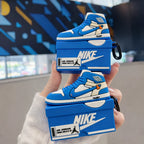 Cactus Court Drip Case Airpods- Blue Sneaker AirPods Cover
