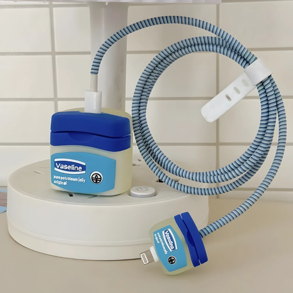 Vaseline Edition – iPhone Charger Cover (With Wire Protector)