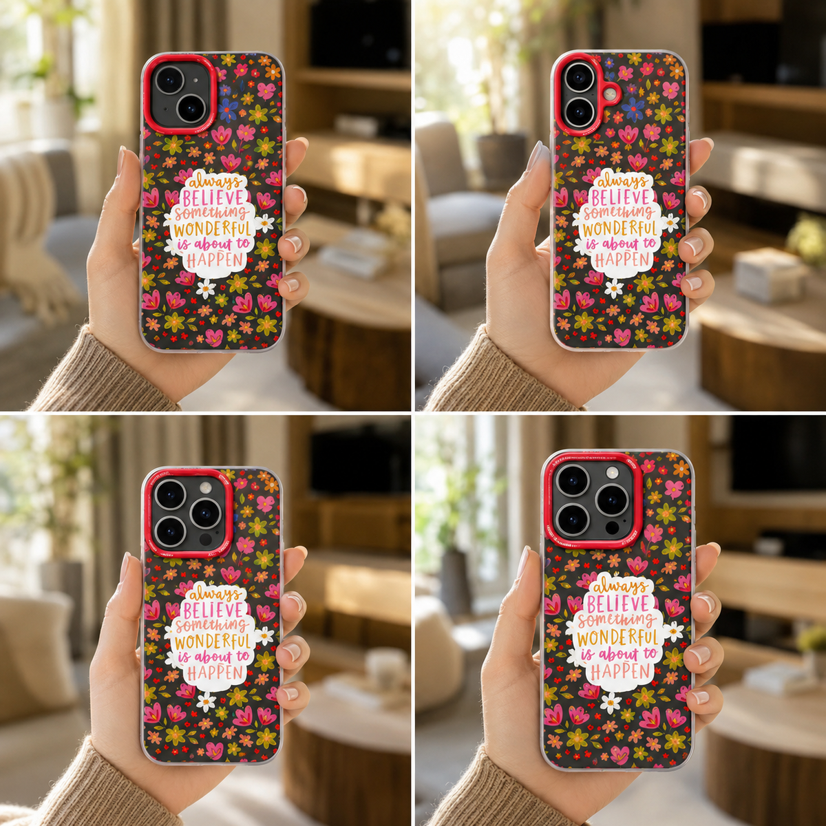 ✨ Vibrant Floral Inspiration | Premium Designer iPhone Cover