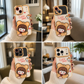 ✨ Cute Bear Hug Delight | Premium Designer iPhone Cover
