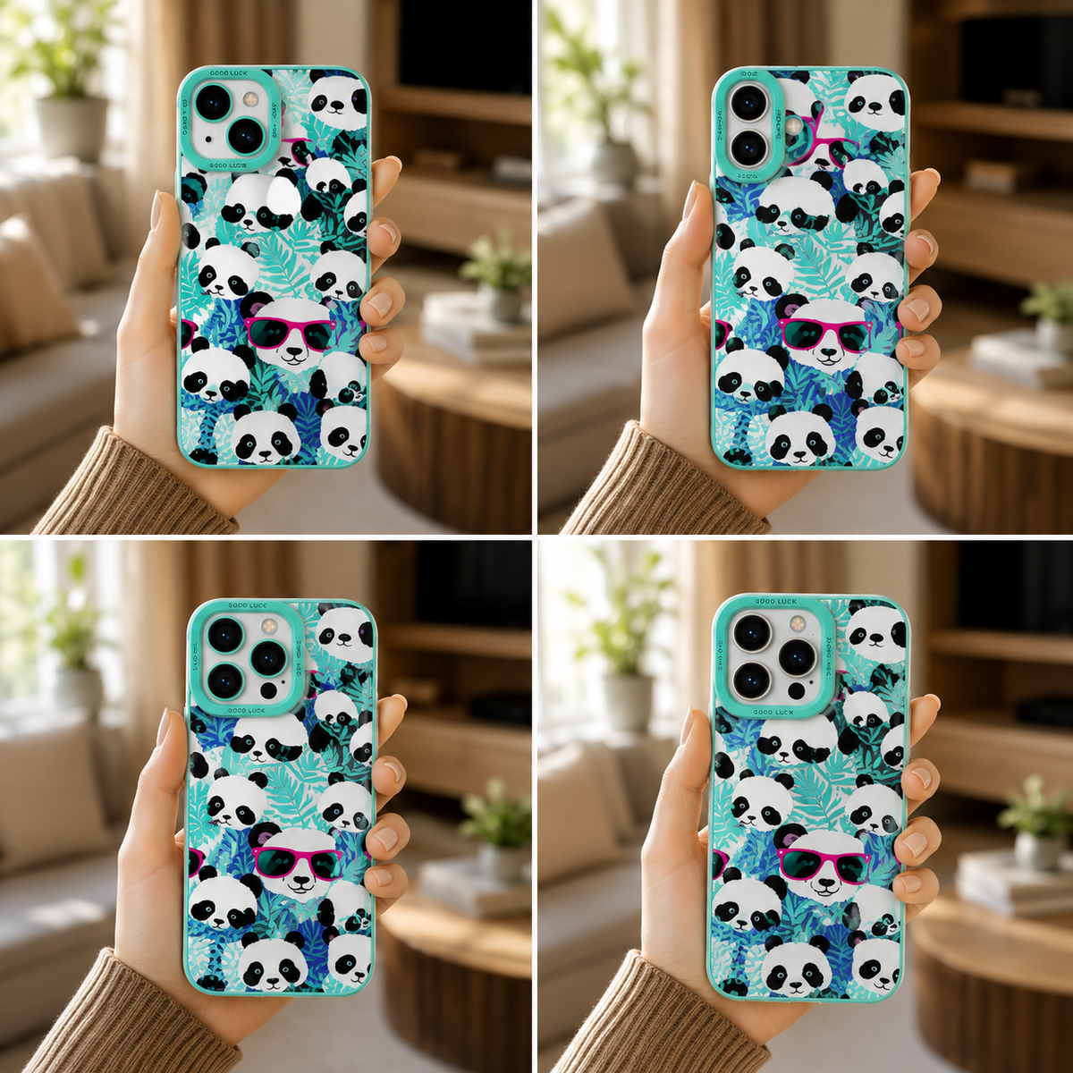 ✨ Cool Panda Paradise | Premium Designer iPhone Cover