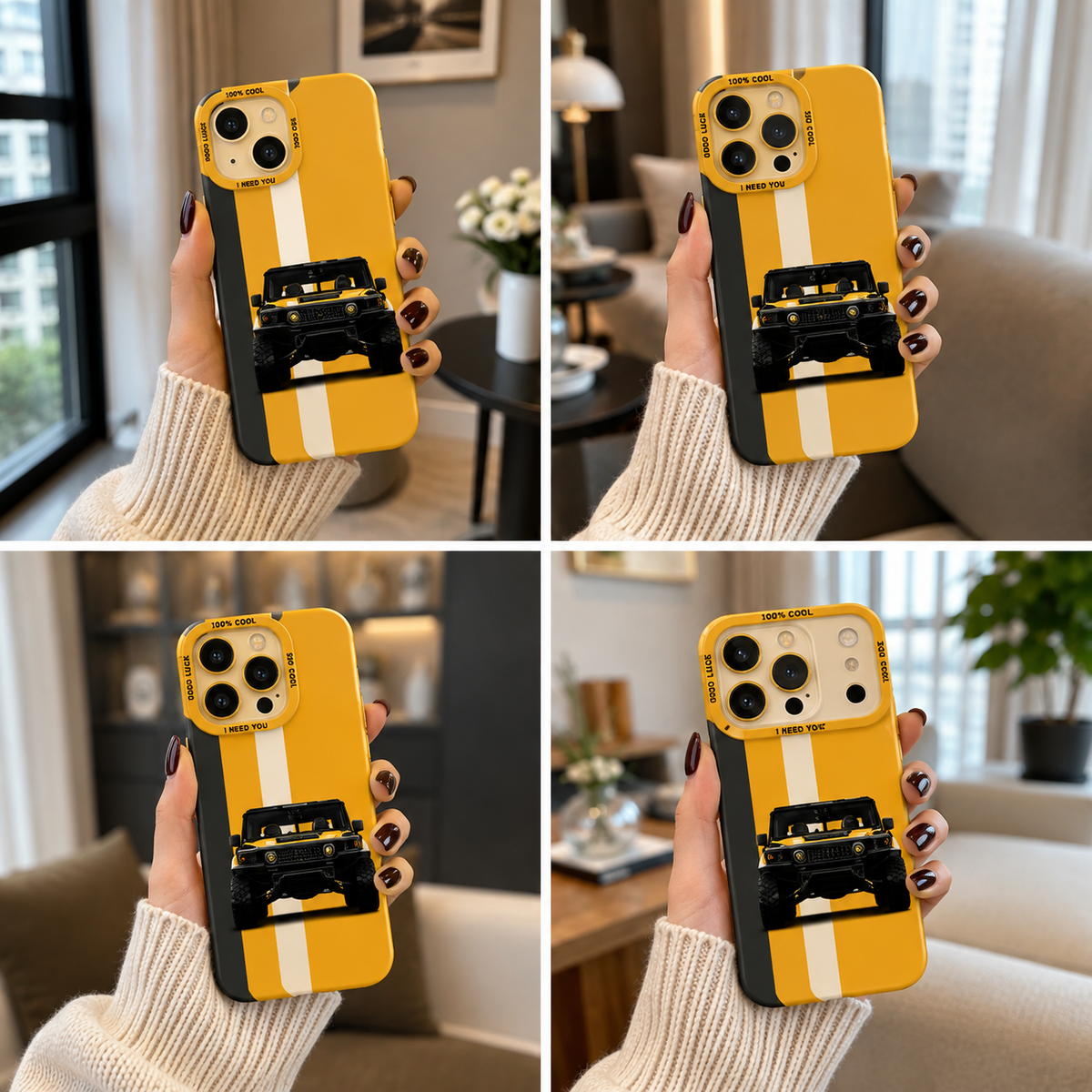 ✨ Off-Road Adventure Good Luck | Premium Designer iPhone Cover