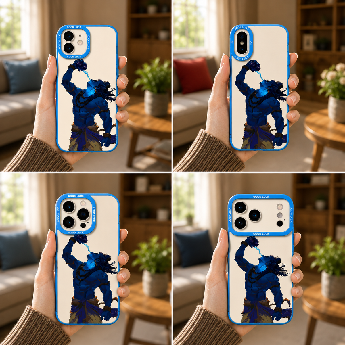 ✨ Divine Warrior Illustration | Premium Designer iPhone Cover