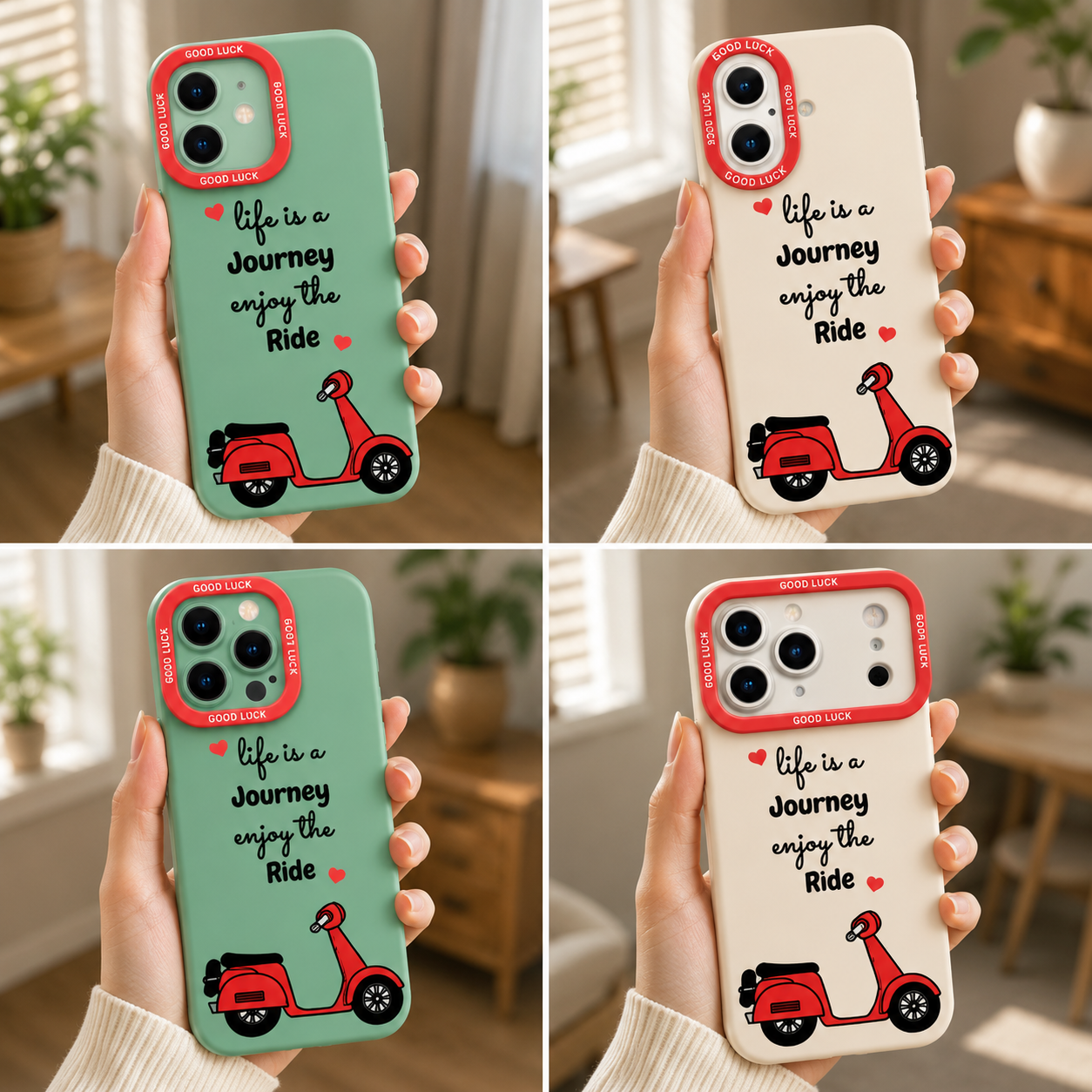 ✨ Positive Ride Only | Premium Designer iPhone Cover