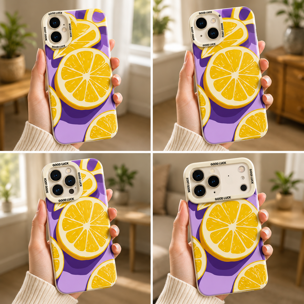 ✨ Lemon Zest Charm | Premium Designer iPhone Cover