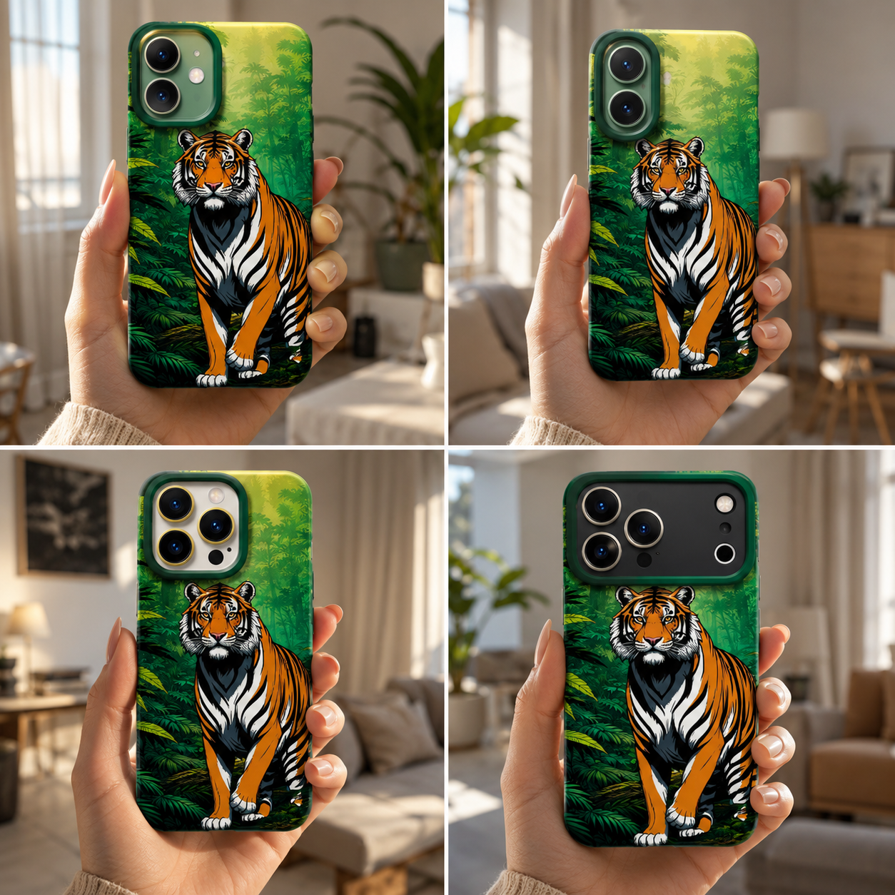✨ Bold Bengal Tiger | Premium Designer iPhone Cover