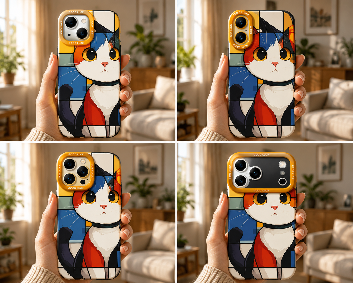✨ Charming Cat Art | Premium Designer iPhone Cover