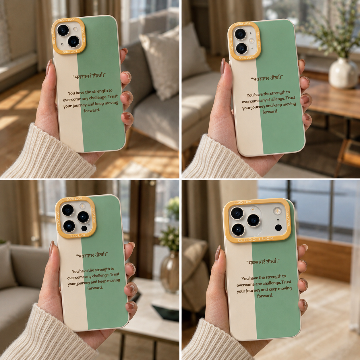 ✨ Inspirational Quote | Premium Designer iPhone Cover