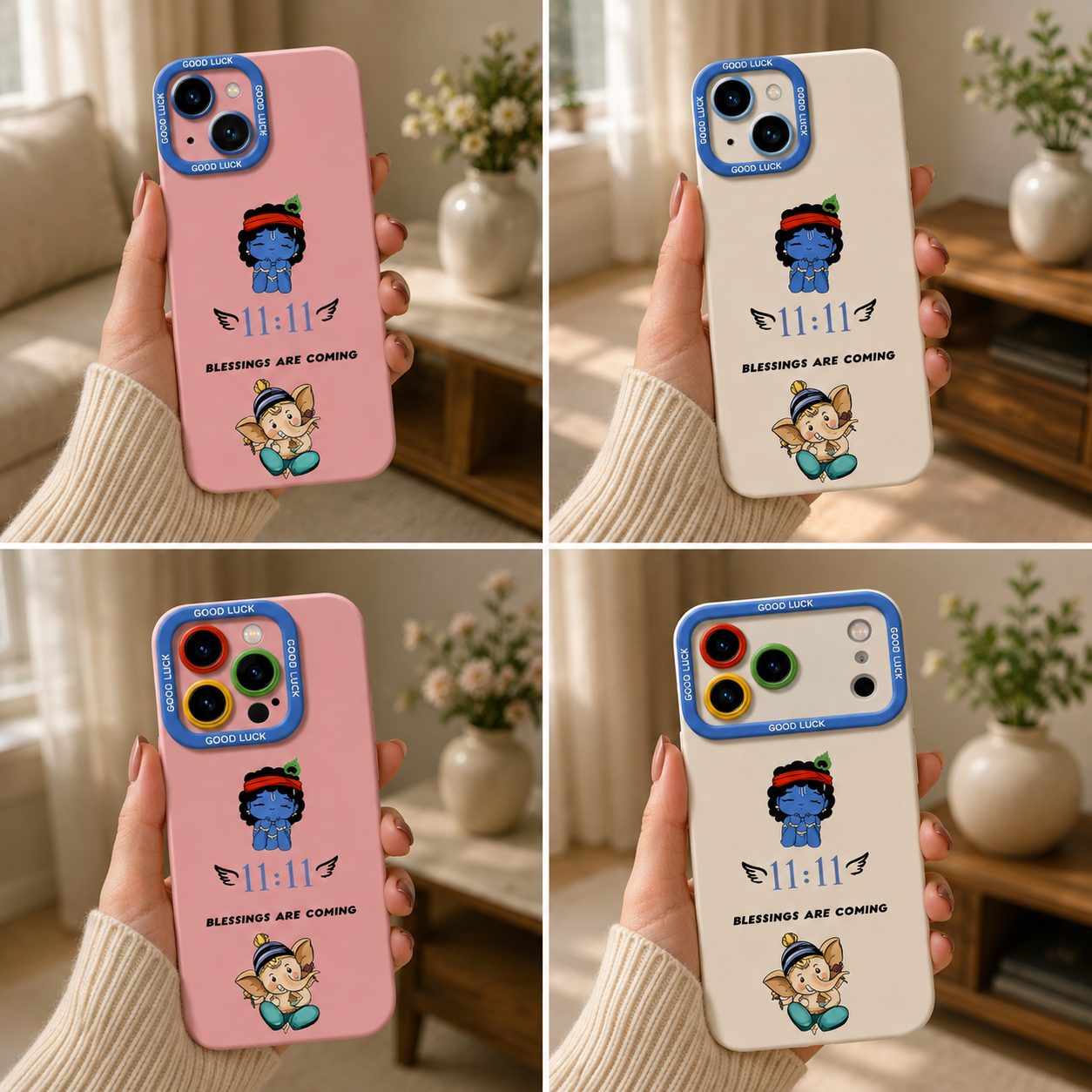 ✨ Little Divine Blessings | Premium Designer iPhone Cover