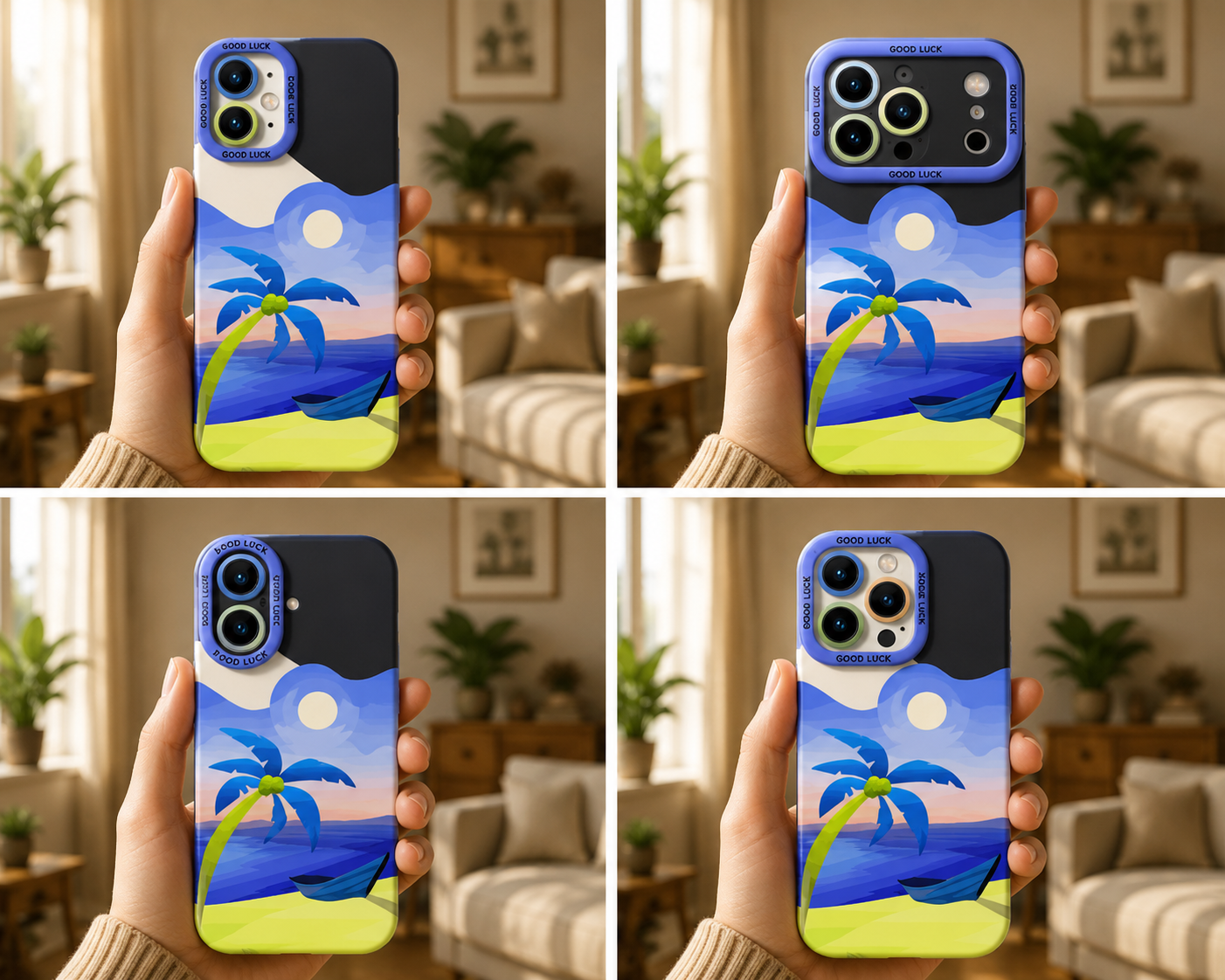 ✨ Sunset Serenity Beach Vibes | Premium Designer iPhone Cover