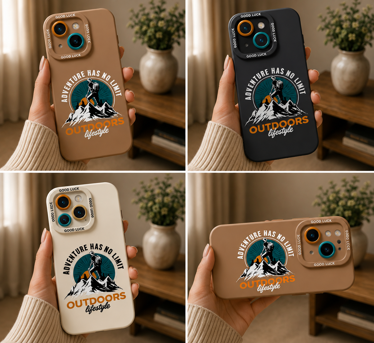 ✨ Adventure Unlimited Outdoors Lifestyle | Premium Designer iPhone Cover
