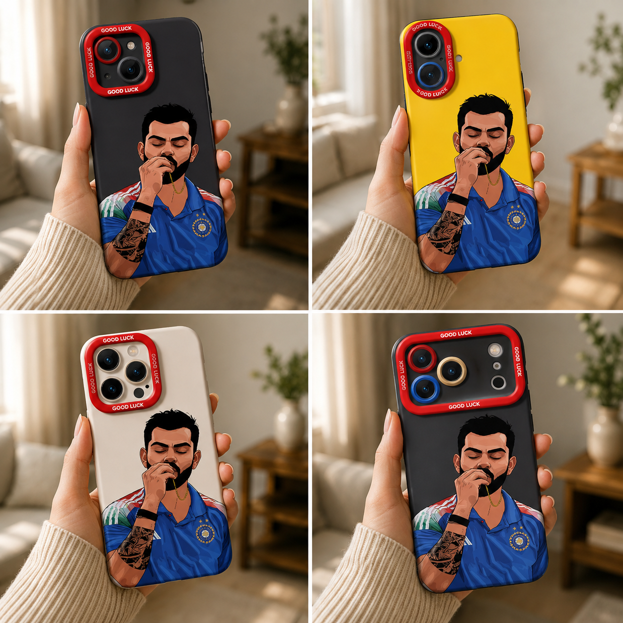 ✨ Victory Pose Cricketer | Premium Designer iPhone Cover