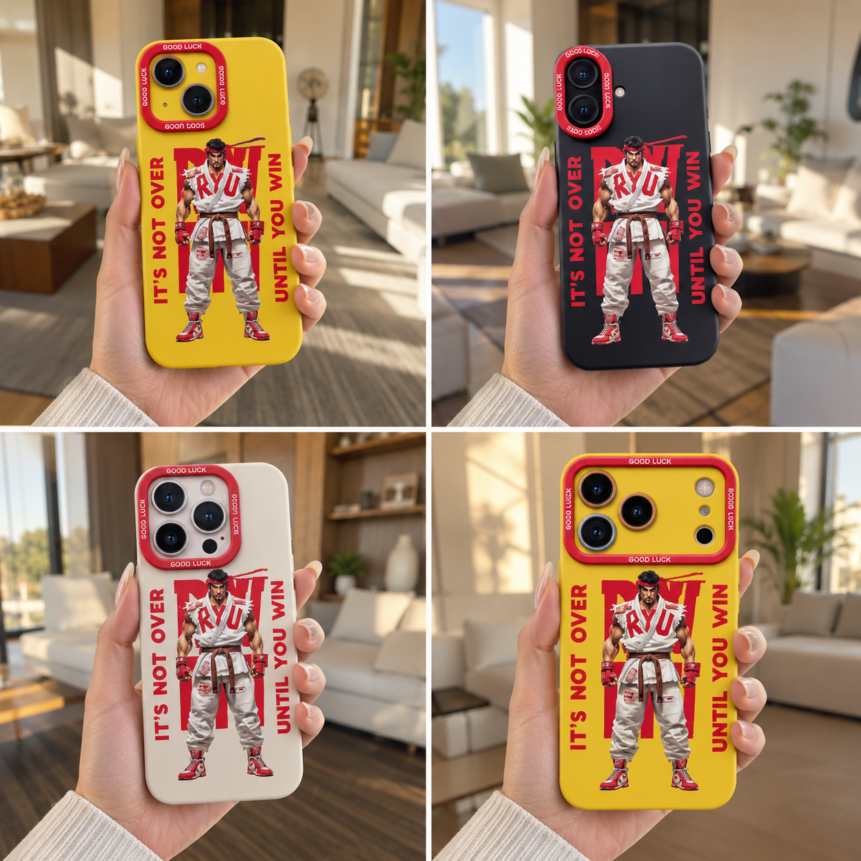 ✨ Fighter Spirit Motivational | Premium Designer iPhone Cover