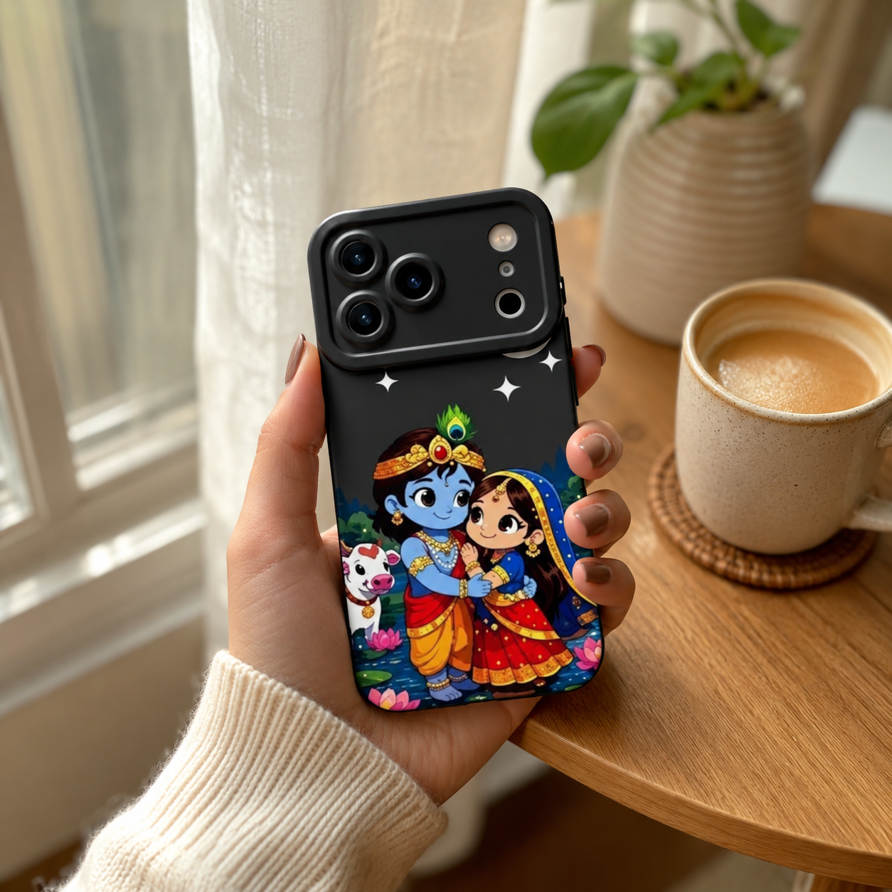 Radha Krishna Premium Printed Case