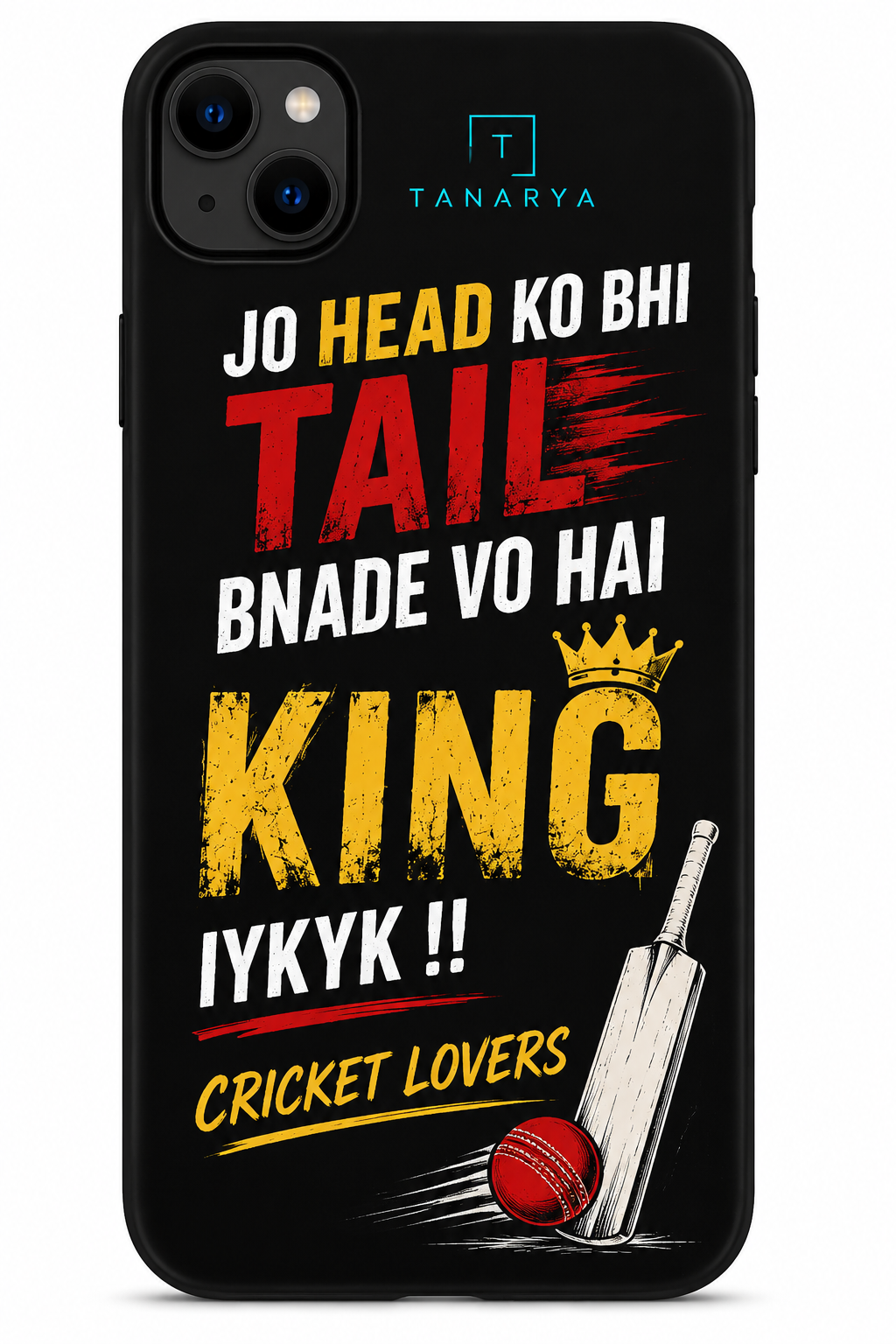 Cockroach Ho Ya Kamal Mujhe To Tax Bharna Hai Printed Phone Cover