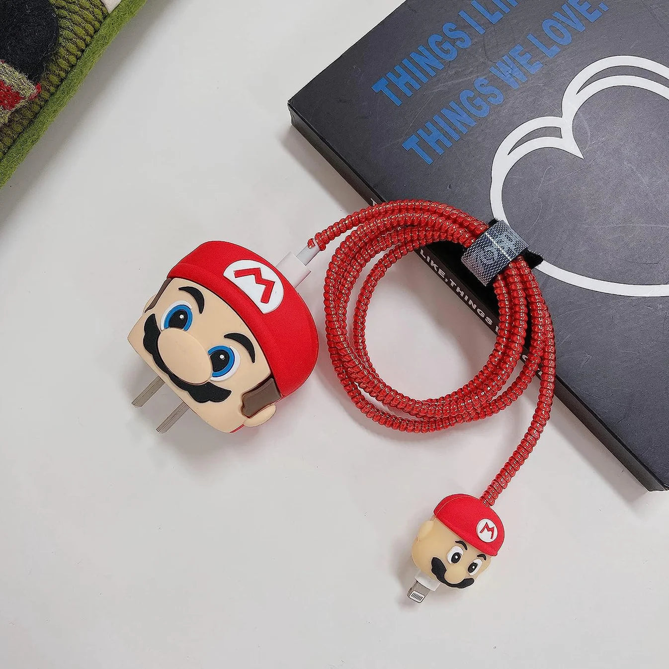 Super Mario Edition – iPhone Charger Cover (With Wire Protector)