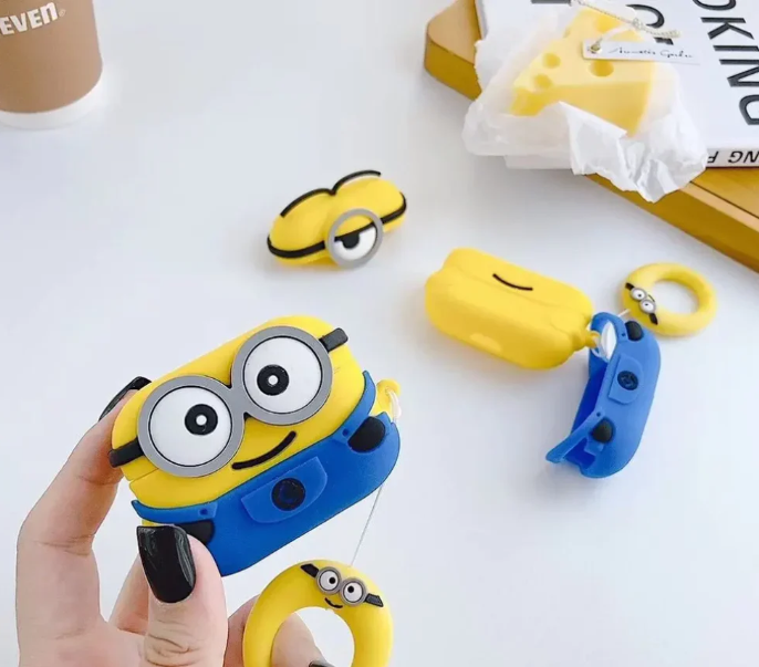 Minions Edition Apple Airpods - Premium Silicone Case Airpods Cover