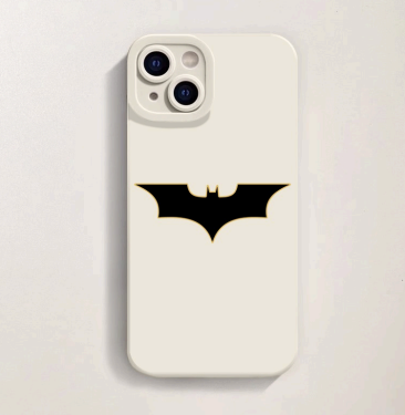✨ Gothic Bat Symbol | Premium Designer iPhone Cover