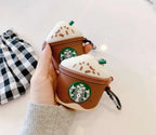 Starbucks Airpods - Premium Silicone Case Apple Airpods Cover