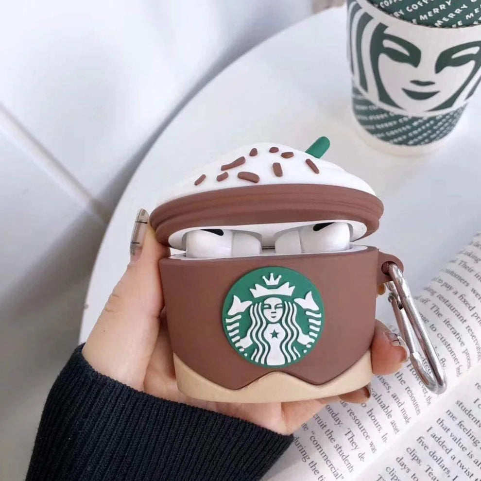 Starbucks Airpods - Premium Silicone Case Apple Airpods Cover