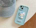 Cute Stitch 3D Soft Silicone Case - Black