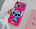 Cute Hello Kitty 3D Soft Silicone Case - Blue