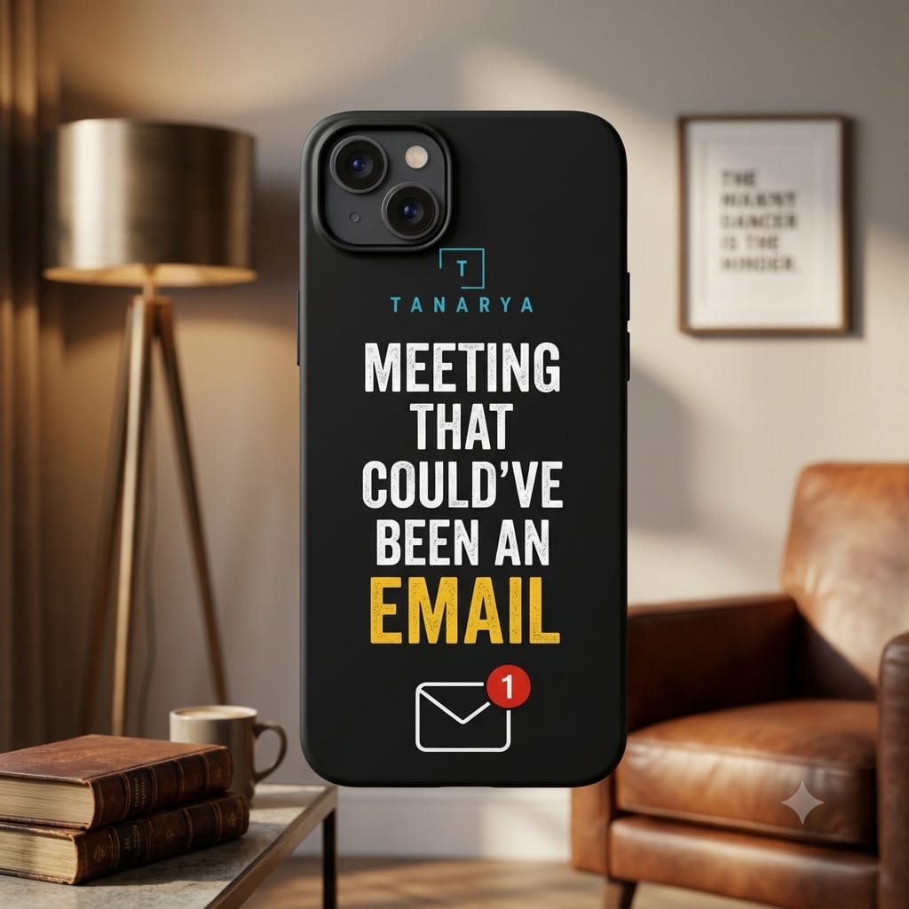 Meeting That Could've Been An Email Printed Phone Cover