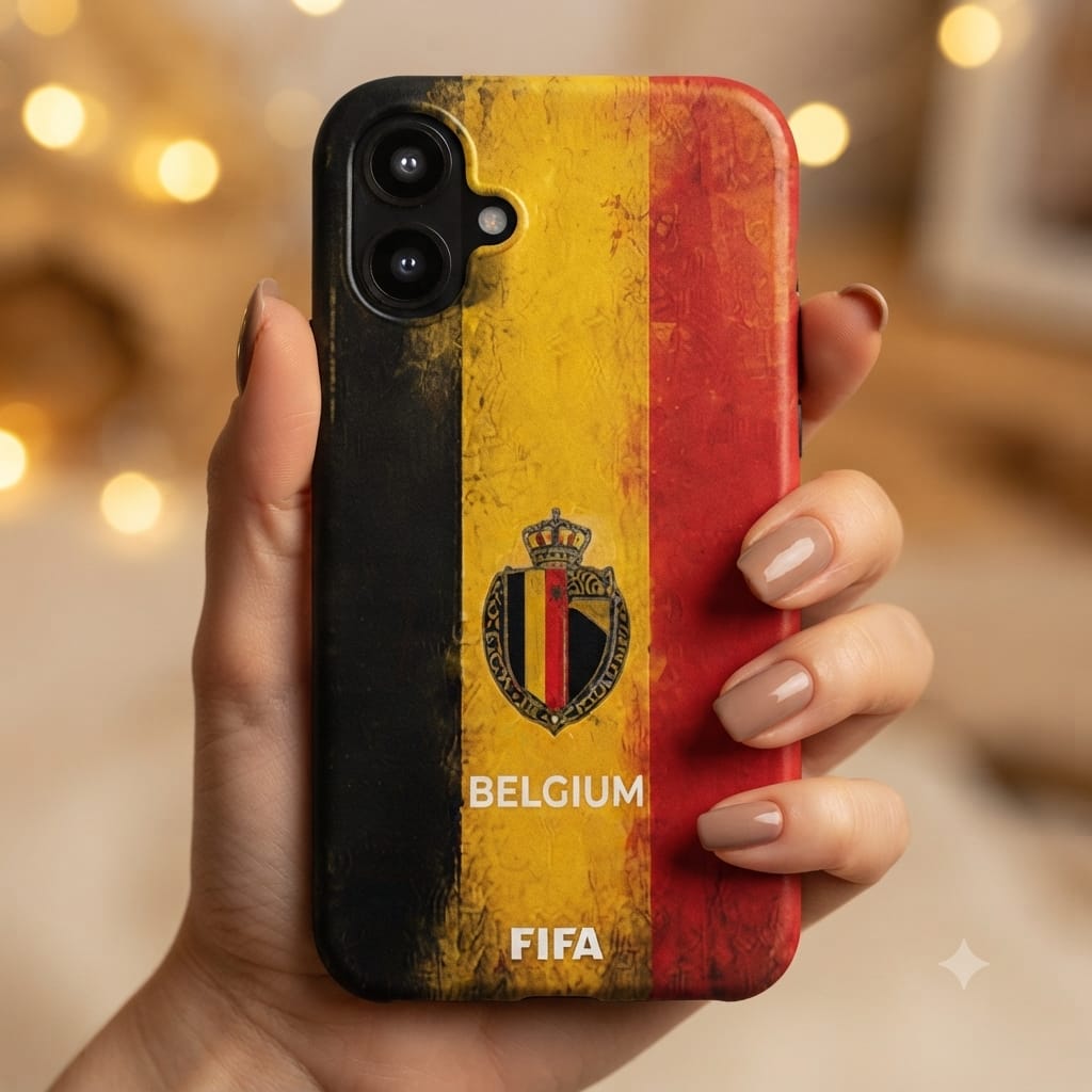 Belgium FIFA Printed Phone Cover