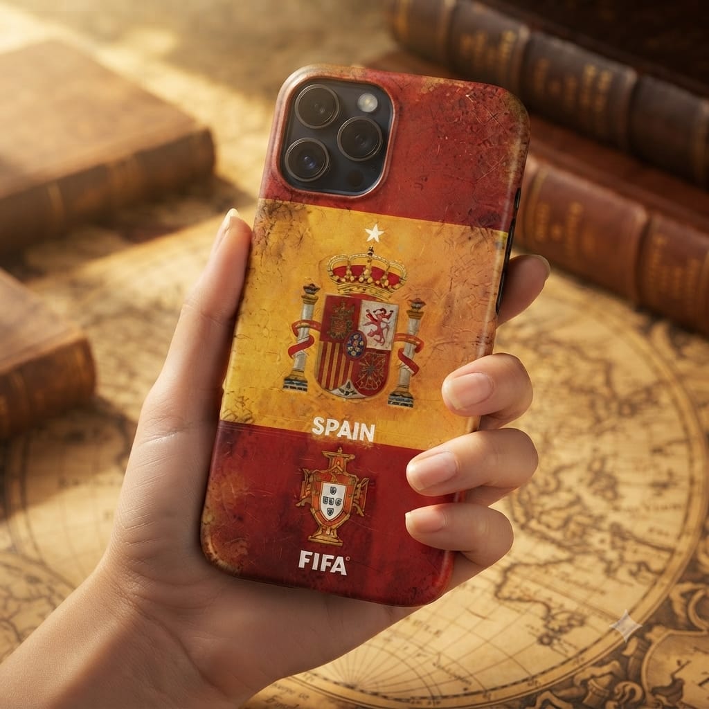 Spain FIFA Printed Phone Cover
