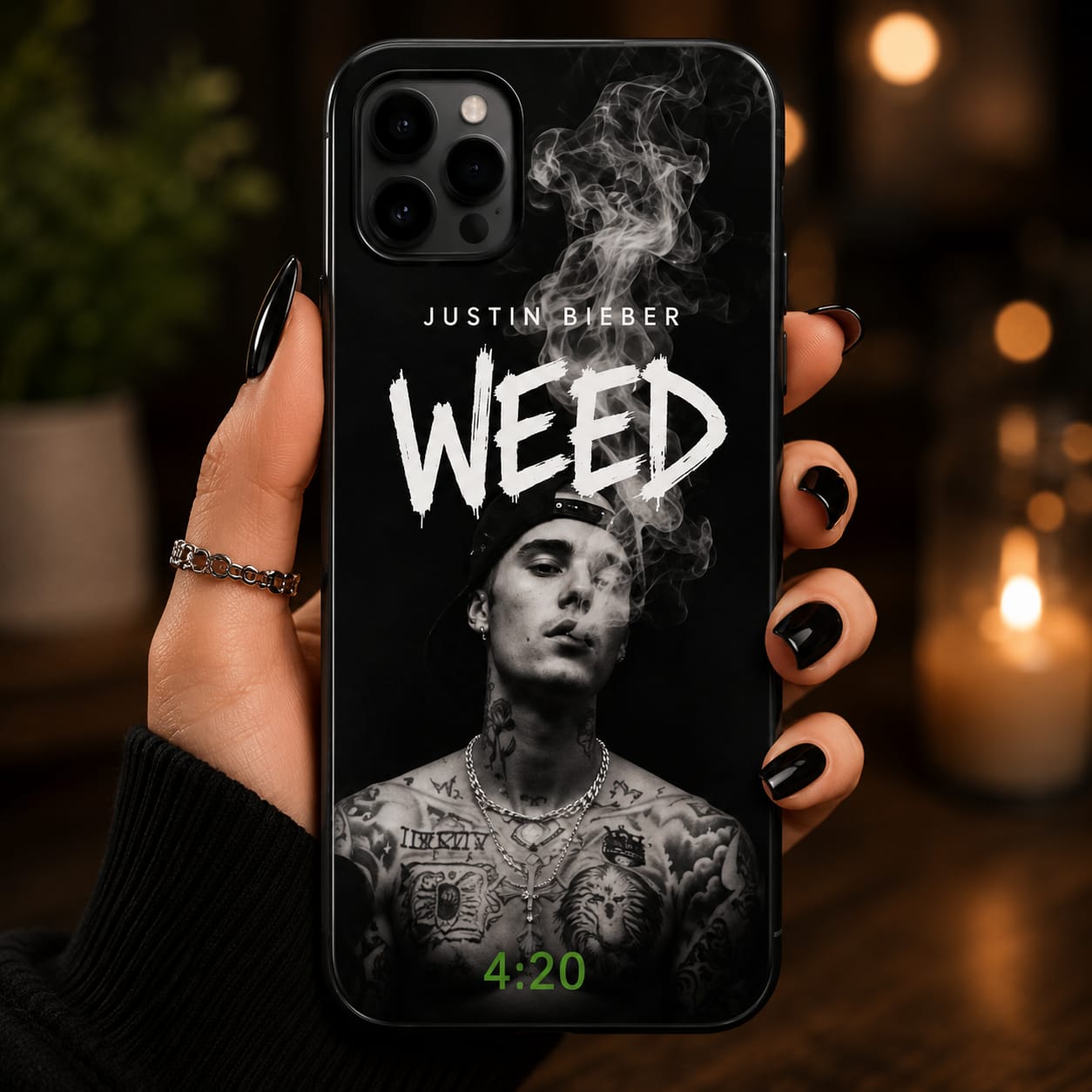 Drew Logo Weed Printed Phone Cover