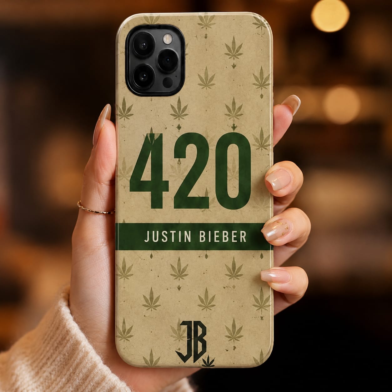 Minimal 420 JB Printed Phone Cover
