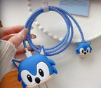 Super Sonic Edition – iPhone Charger Cover with Cable Protector