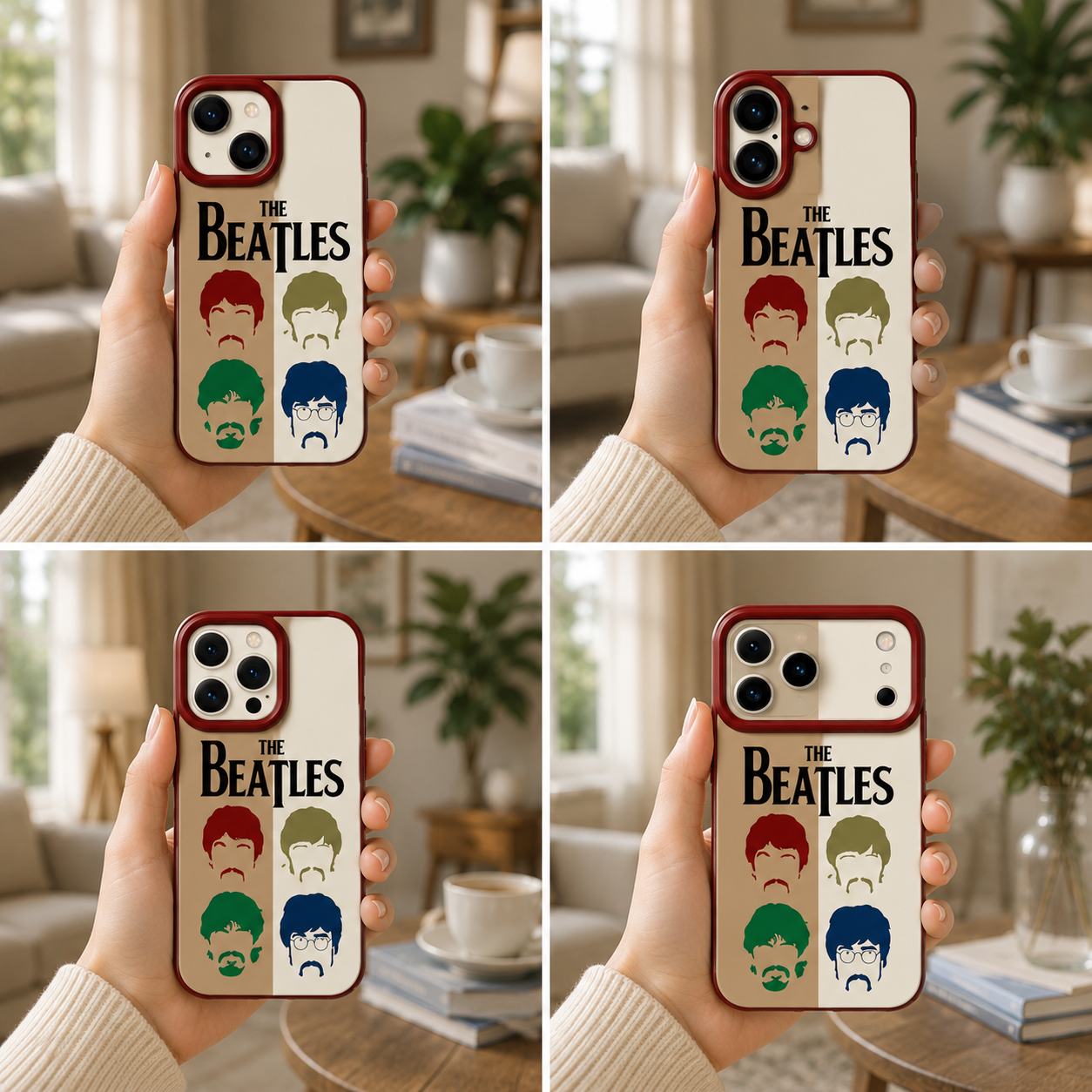 ✨ Retro Rock Vibes | Premium Designer iPhone Cover